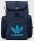 Plecak Adidas Originals adidas Originals plecak kolor granatowy duży z nadrukiem