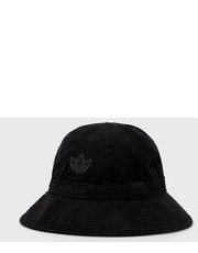 Kapelusz adidas Originals kapelusz sztruksowy kolor czarny - Answear.com Adidas Originals