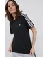 Bluzka Adidas Originals T-shirt bawełniany kolor czarny