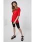 Bluzka Adidas Originals adidas Originals t-shirt bawełniany kolor czerwony