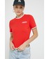 Bluzka Adidas Originals adidas Originals t-shirt damski kolor czerwony