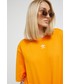 Bluzka Adidas Originals adidas Originals t-shirt bawełniany Adicolor kolor pomarańczowy