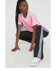 Bluzka adidas Originals t-shirt damski kolor różowy - Answear.com Adidas Originals