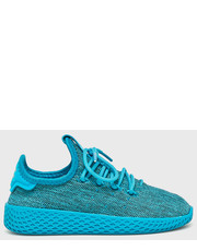 sportowe buty dziecięce adidas Originals - Buty dziecięce Pharrell Williams Tennis HU C B41933 - Answear.com