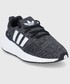 Sportowe buty dziecięce Adidas Originals buty dziecięce Swift Run kolor czarny