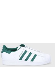 Sneakersy męskie buty skórzane kolor biały - Answear.com Adidas Originals