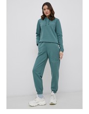 Spodnie Spodnie damskie kolor turkusowy gładkie - Answear.com Adidas Originals