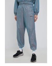 Spodnie adidas Originals spodnie damskie kolor szary joggery high waist - Answear.com Adidas Originals