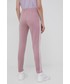 Spodnie Adidas Originals adidas Originals spodnie damskie kolor różowy gładkie
