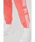 Spodnie Adidas Originals adidas Originals spodnie dresowe Adicolor HF7459 damskie kolor różowy z aplikacją