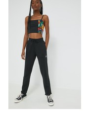 Spodnie adidas Originals spodnie dresowe damskie kolor czarny gładkie - Answear.com Adidas Originals