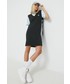 Sukienka Adidas Originals adidas Originals sukienka bawełniana kolor czarny mini prosta