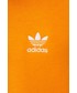 Bluza męska Adidas Originals adidas Originals bluza męska kolor pomarańczowy z kapturem gładka