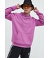 Bluza męska Adidas Originals adidas Originals bluza bawełniana męska kolor różowy z kapturem z nadrukiem
