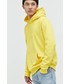 Bluza męska Adidas Originals adidas Originals bluza bawełniana męska kolor żółty z kapturem z nadrukiem