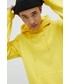 Bluza męska Adidas Originals adidas Originals bluza bawełniana męska kolor żółty z kapturem z nadrukiem