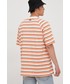 T-shirt - koszulka męska Adidas Originals adidas Originals t-shirt bawełniany HT1663 kolor pomarańczowy z aplikacją