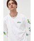 T-shirt - koszulka męska Adidas Originals adidas Originals longsleeve bawełniany kolor biały z nadrukiem
