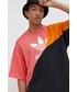 T-shirt - koszulka męska Adidas Originals adidas Originals t-shirt Adicolor męski kolor czarny z nadrukiem