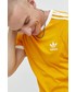 T-shirt - koszulka męska Adidas Originals adidas Originals t-shirt bawełniany kolor żółty z aplikacją