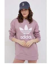 Bluza Bluza bawełniana damska kolor różowy z nadrukiem - Answear.com Adidas Originals