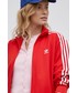 Bluza Adidas Originals adidas Originals bluza Adicolor damska kolor czerwony z aplikacją
