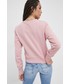 Bluza Adidas Originals adidas Originals bluza bawełniana Trefoil Moments damska kolor różowy gładka