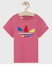 koszulka adidas Originals - T-shirt bawełniany dziecięcy - Answear.com