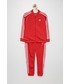 Spodnie Adidas Originals adidas Originals dres dziecięcy HF7471 kolor czerwony