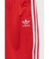 Spodnie Adidas Originals adidas Originals spodnie dresowe dziecięce HD2047 kolor czerwony z aplikacją