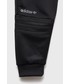 Spodnie Adidas Originals adidas Originals spodnie dresowe dziecięce kolor czarny gładkie