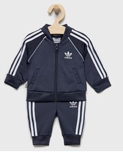 Spodnie adidas Originals dres dziecięcy kolor granatowy - Answear.com Adidas Originals