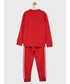 Dres Adidas Originals dres dziecięcy kolor czerwony