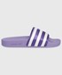 Klapki Adidas Originals adidas Originals klapki Adilette damskie kolor fioletowy