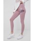 Legginsy Adidas Originals adidas Originals legginsy damskie kolor różowy z aplikacją