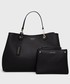 Shopper bag Emporio Armani Torebka kolor czarny