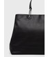 Shopper bag Emporio Armani torebka kolor czarny