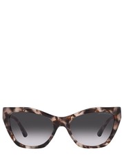 Okulary okulary przeciwsłoneczne damskie kolor brązowy - Answear.com Emporio Armani