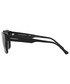 Okulary Emporio Armani okulary przeciwsłoneczne męskie kolor czarny