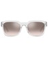 Okulary Emporio Armani okulary przeciwsłoneczne męskie kolor biały