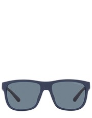 Okulary okulary przeciwsłoneczne męskie kolor granatowy - Answear.com Emporio Armani