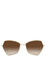Okulary okulary przeciwsłoneczne damskie kolor brązowy - Answear.com Emporio Armani