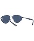 Okulary Emporio Armani okulary przeciwsłoneczne męskie kolor granatowy
