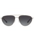 Okulary Emporio Armani okulary przeciwsłoneczne męskie kolor szary