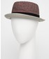Kapelusz Emporio Armani kapelusz kolor szary