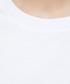Bluzka Emporio Armani t-shirt bawełniany kolor biały
