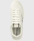 Sneakersy Emporio Armani sneakersy skórzane kolor biały