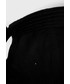 Czapka Emporio Armani czapka bawełniana kolor czarny z aplikacją