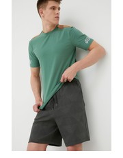 Krótkie spodenki męskie szorty męskie kolor szary - Answear.com Emporio Armani