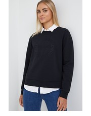 Bluza bluza damska kolor czarny z aplikacją - Answear.com Emporio Armani